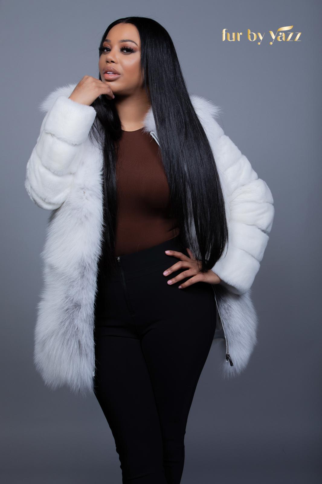 Fur Coat - White snow