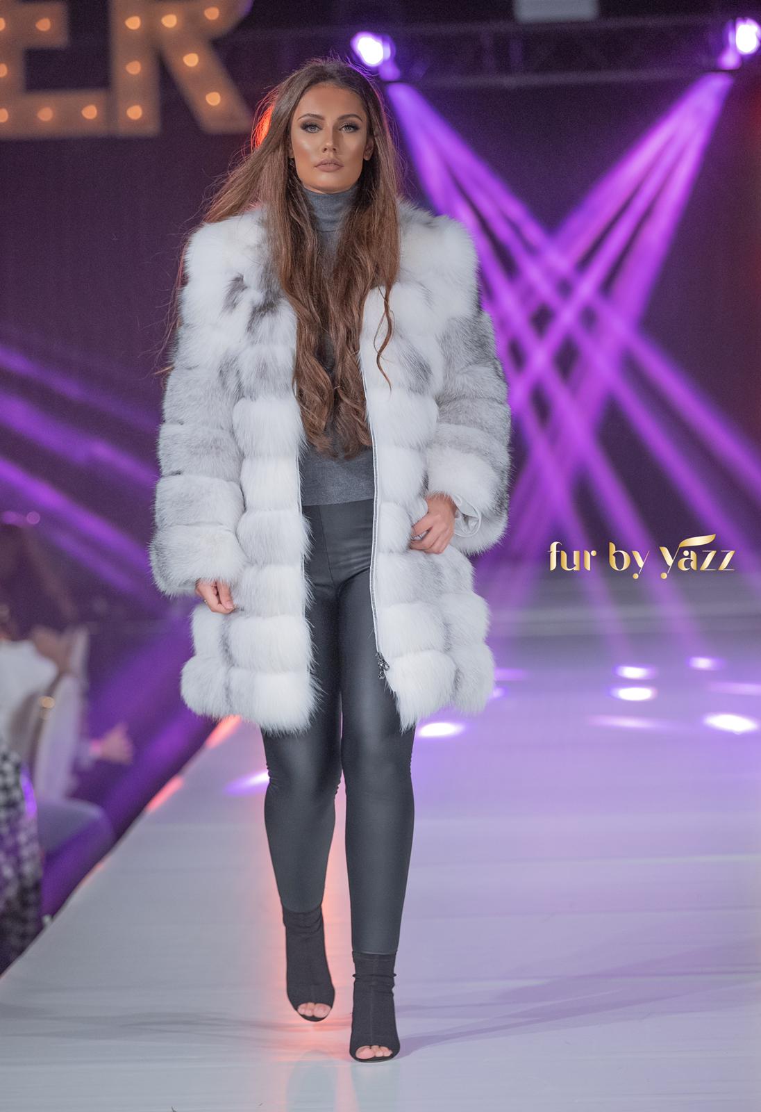 Fur Long Snow White Coat